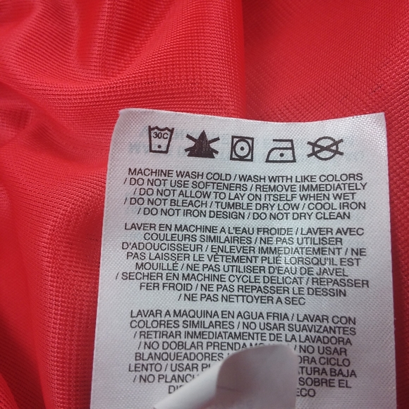 Nike Basketball Shorts Elastic Waist Drawstring Lined Pocket 10" ins Arizona Red - Picture 9 of 9